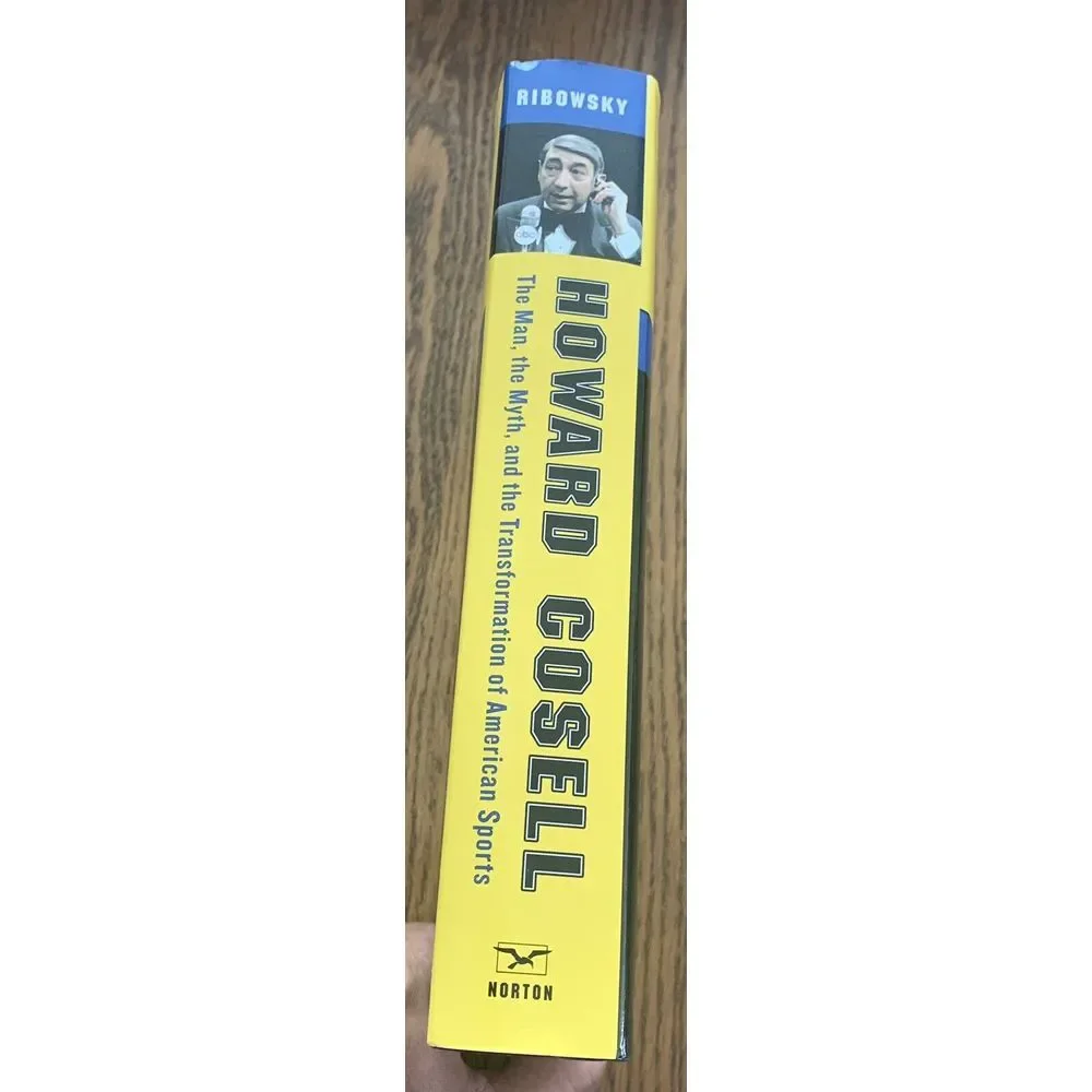 Howard Cosell The  Man the Myth Signed Inscribed By Mark Ribowsky‎ Hardback Book